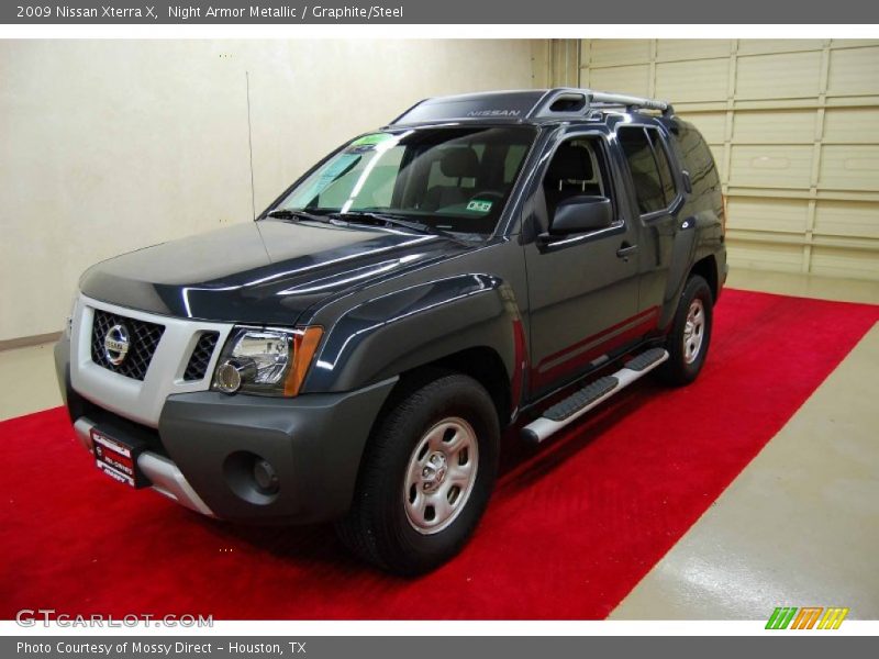 Night Armor Metallic / Graphite/Steel 2009 Nissan Xterra X