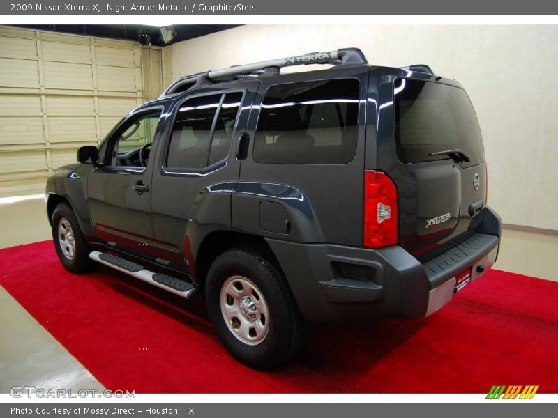 Night Armor Metallic / Graphite/Steel 2009 Nissan Xterra X
