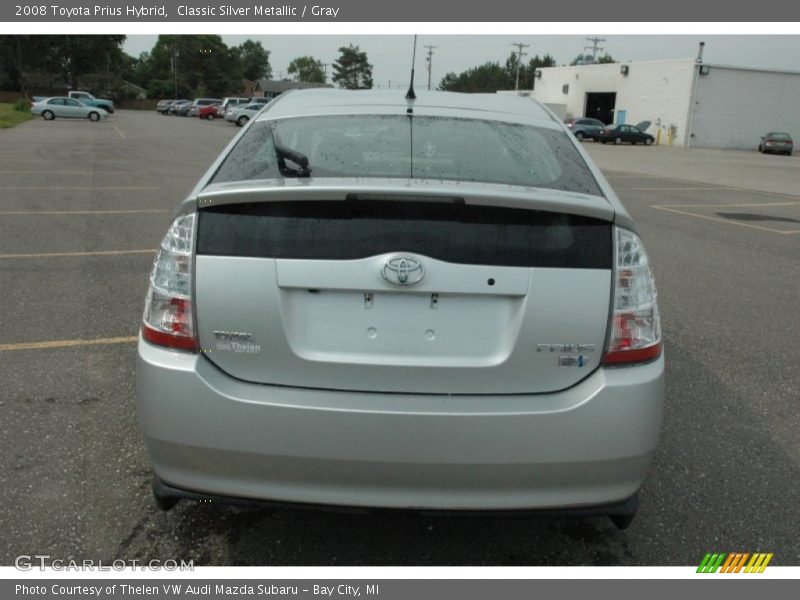 Classic Silver Metallic / Gray 2008 Toyota Prius Hybrid