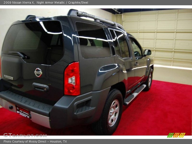 Night Armor Metallic / Graphite/Steel 2009 Nissan Xterra X