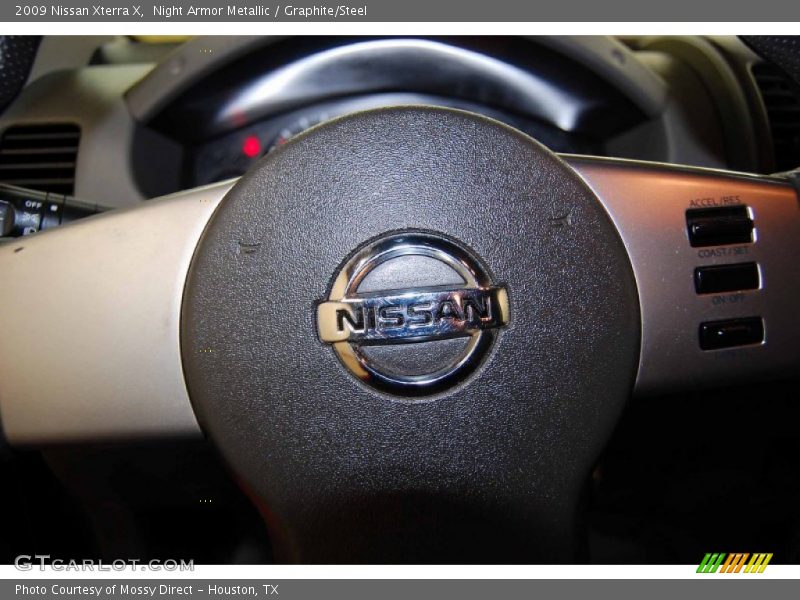 Night Armor Metallic / Graphite/Steel 2009 Nissan Xterra X