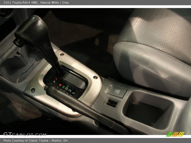 Natural White / Gray 2001 Toyota RAV4 4WD