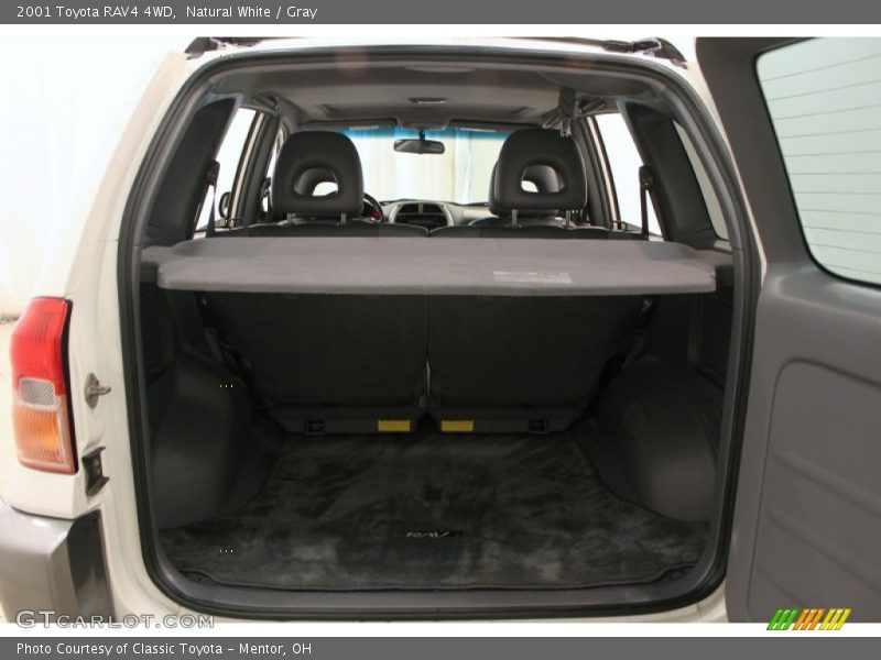 Natural White / Gray 2001 Toyota RAV4 4WD