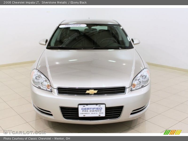 Silverstone Metallic / Ebony Black 2008 Chevrolet Impala LT