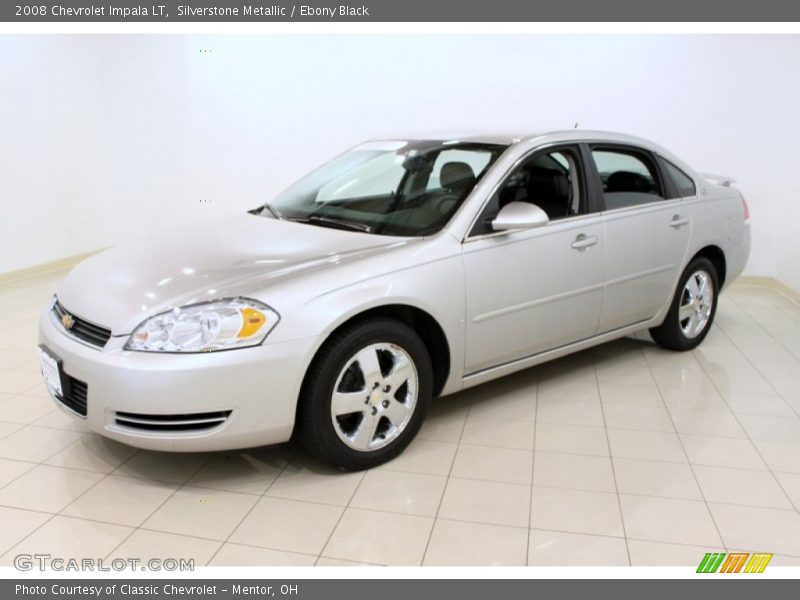 Silverstone Metallic / Ebony Black 2008 Chevrolet Impala LT