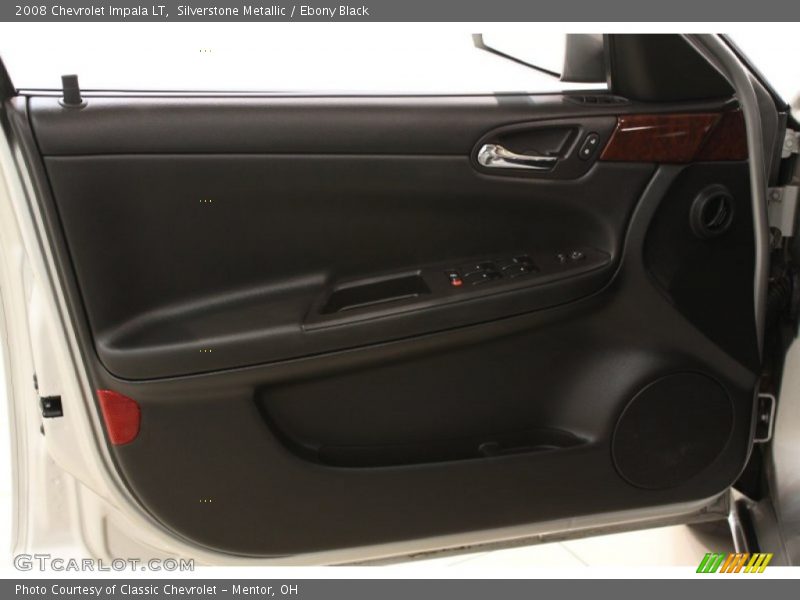 Silverstone Metallic / Ebony Black 2008 Chevrolet Impala LT