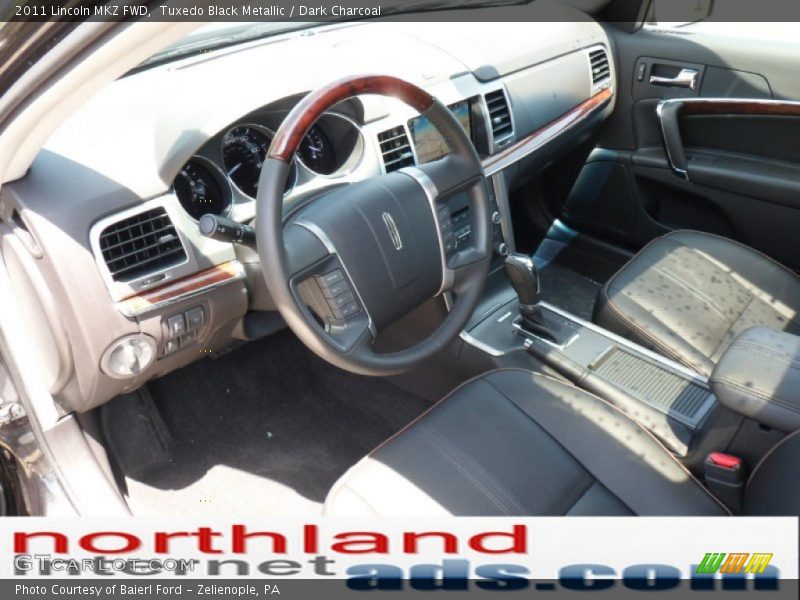 Tuxedo Black Metallic / Dark Charcoal 2011 Lincoln MKZ FWD