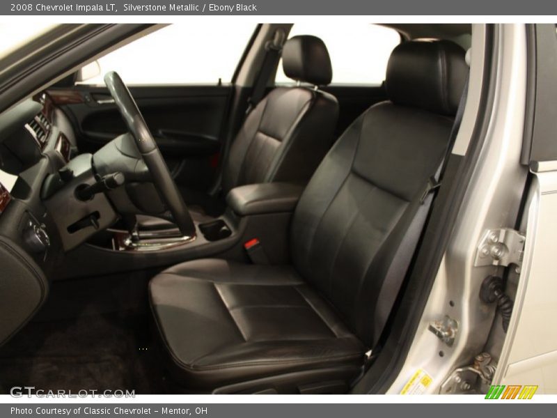 Silverstone Metallic / Ebony Black 2008 Chevrolet Impala LT