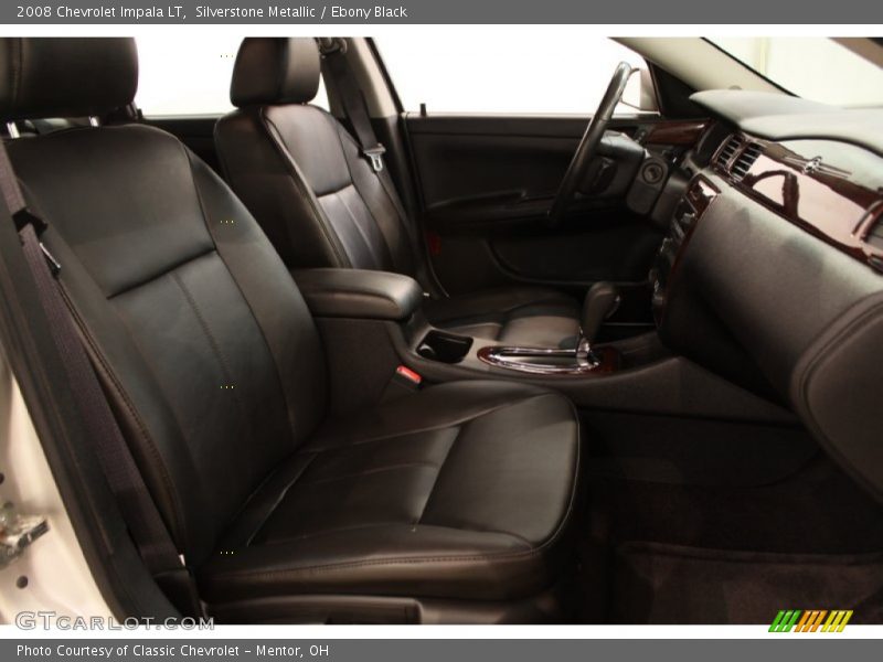 Silverstone Metallic / Ebony Black 2008 Chevrolet Impala LT
