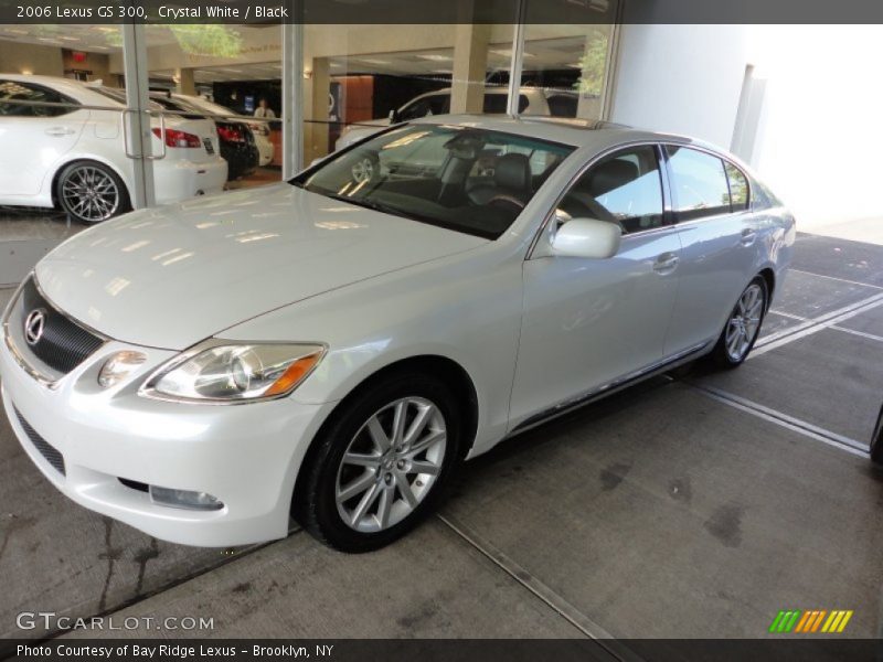 Crystal White / Black 2006 Lexus GS 300