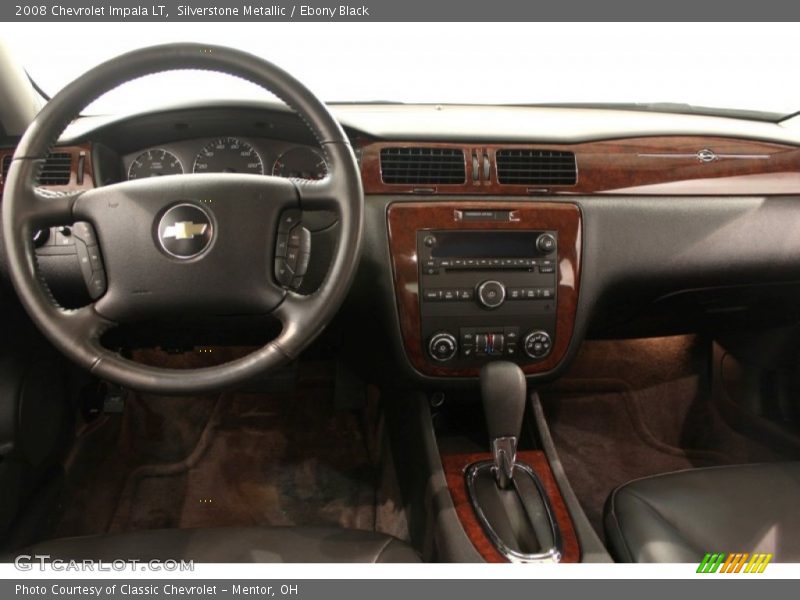 Silverstone Metallic / Ebony Black 2008 Chevrolet Impala LT