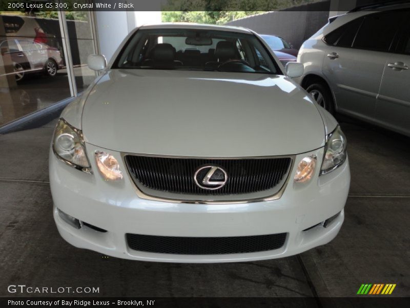 Crystal White / Black 2006 Lexus GS 300