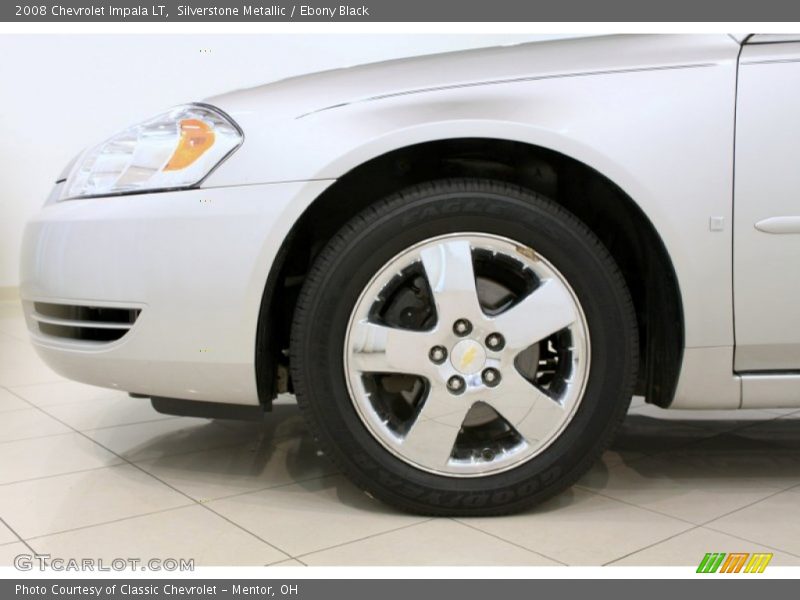 Silverstone Metallic / Ebony Black 2008 Chevrolet Impala LT