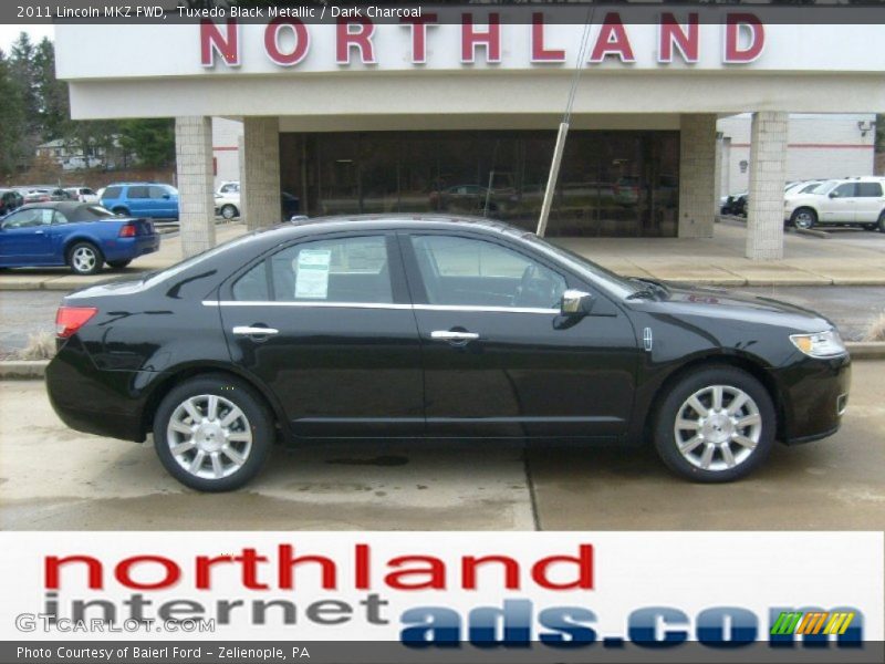 Tuxedo Black Metallic / Dark Charcoal 2011 Lincoln MKZ FWD