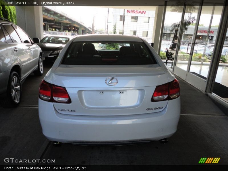 Crystal White / Black 2006 Lexus GS 300