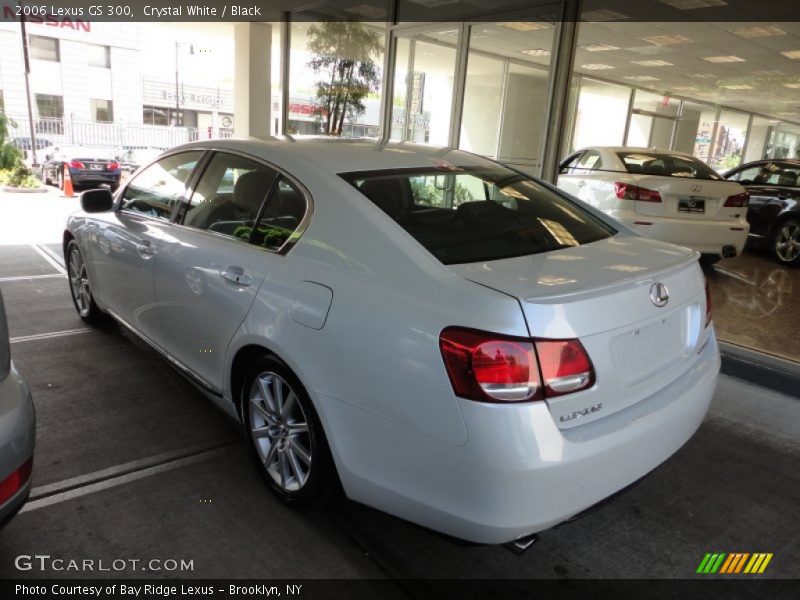 Crystal White / Black 2006 Lexus GS 300