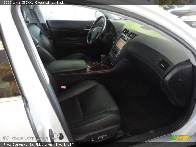 Crystal White / Black 2006 Lexus GS 300