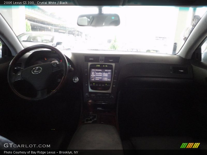 Crystal White / Black 2006 Lexus GS 300