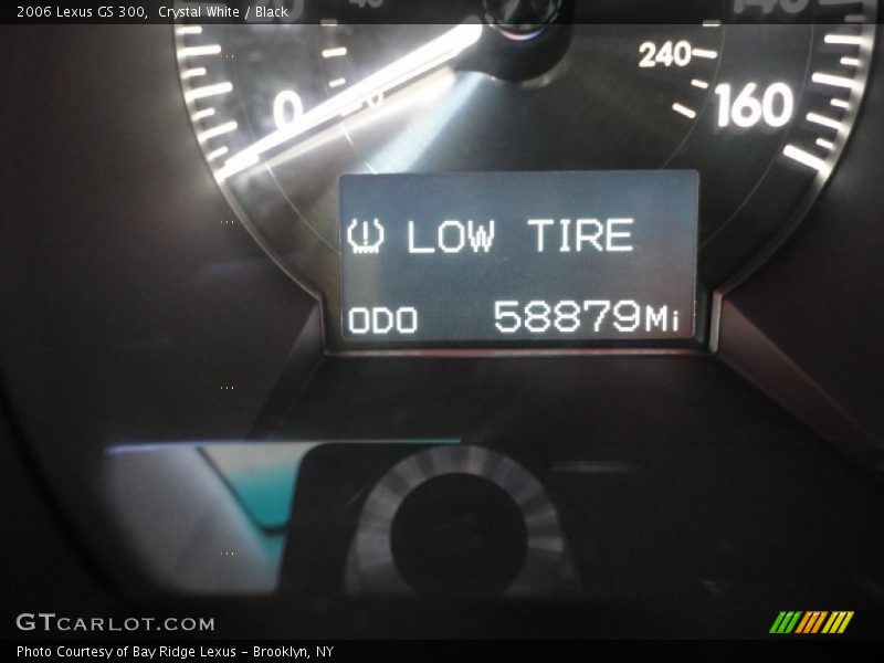 Crystal White / Black 2006 Lexus GS 300