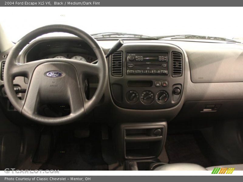 Black / Medium/Dark Flint 2004 Ford Escape XLS V6