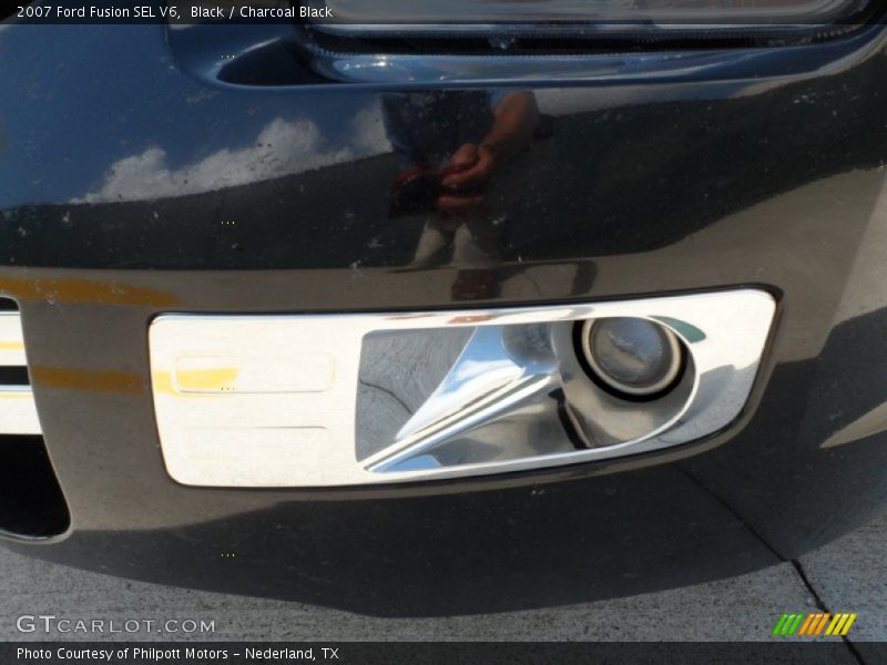 Black / Charcoal Black 2007 Ford Fusion SEL V6