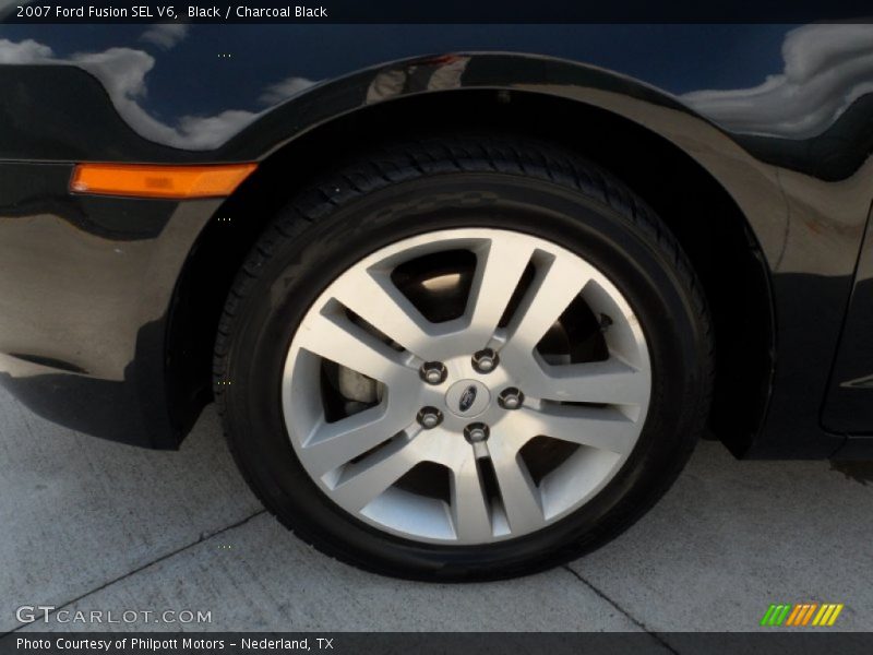 Black / Charcoal Black 2007 Ford Fusion SEL V6