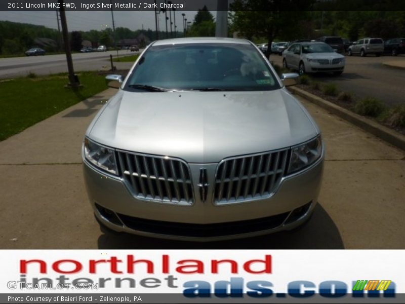 Ingot Silver Metallic / Dark Charcoal 2011 Lincoln MKZ FWD