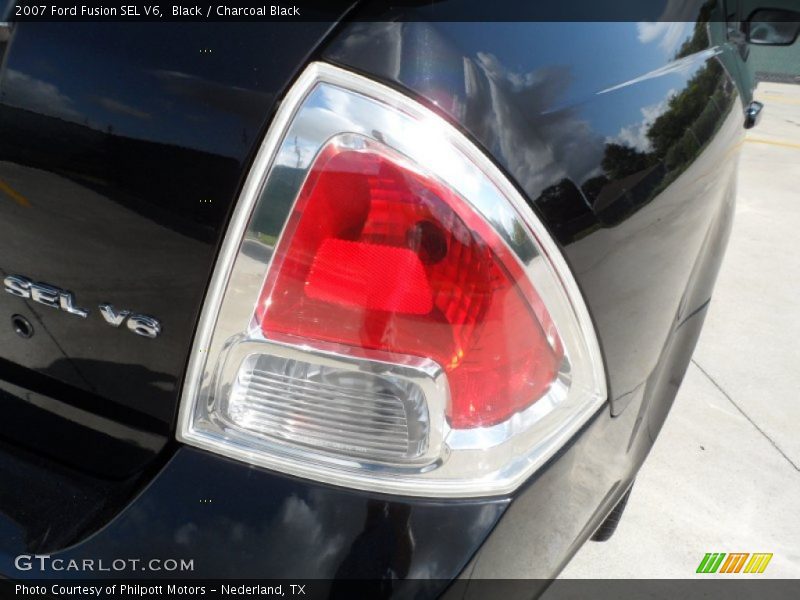 Black / Charcoal Black 2007 Ford Fusion SEL V6