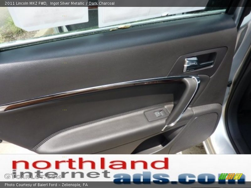 Ingot Silver Metallic / Dark Charcoal 2011 Lincoln MKZ FWD