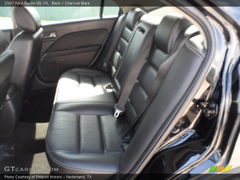 Black / Charcoal Black 2007 Ford Fusion SEL V6