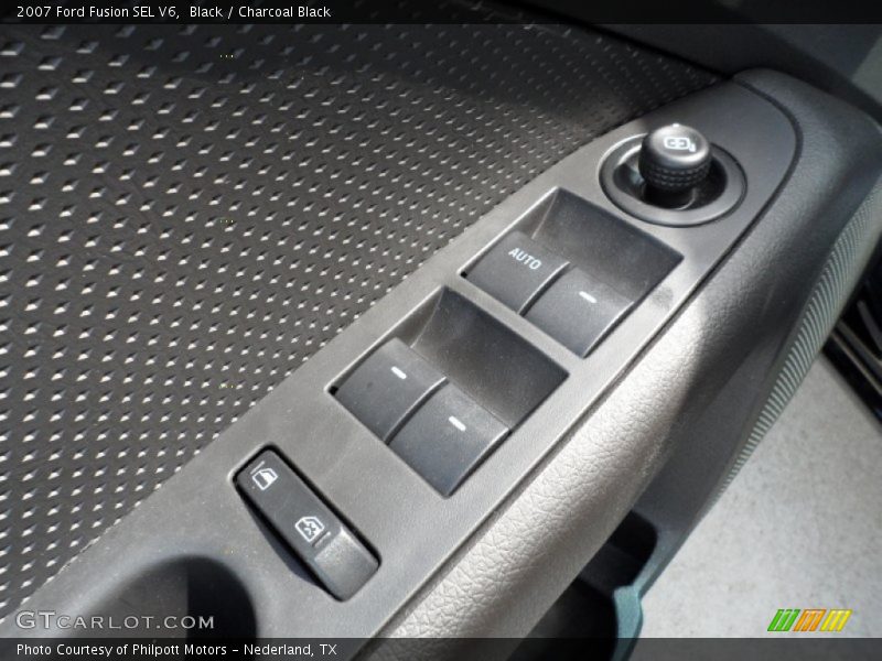 Black / Charcoal Black 2007 Ford Fusion SEL V6
