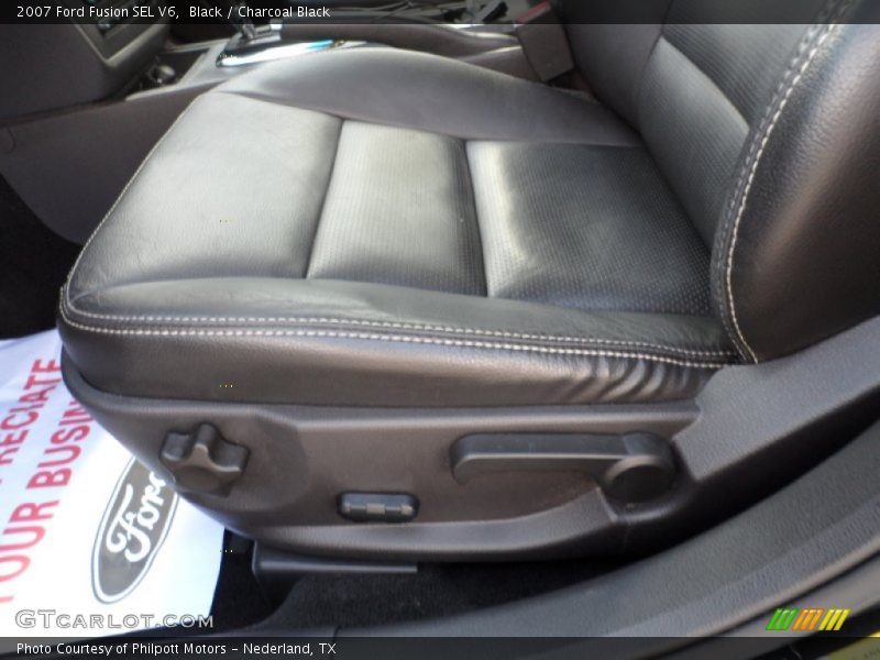 Black / Charcoal Black 2007 Ford Fusion SEL V6