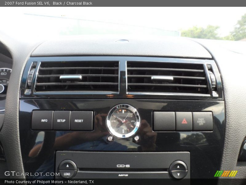Black / Charcoal Black 2007 Ford Fusion SEL V6