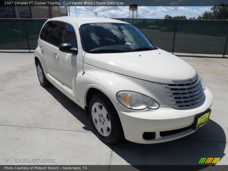 Cool Vanilla White / Pastel Slate Gray 2007 Chrysler PT Cruiser Touring