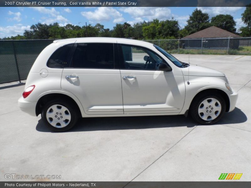 Cool Vanilla White / Pastel Slate Gray 2007 Chrysler PT Cruiser Touring