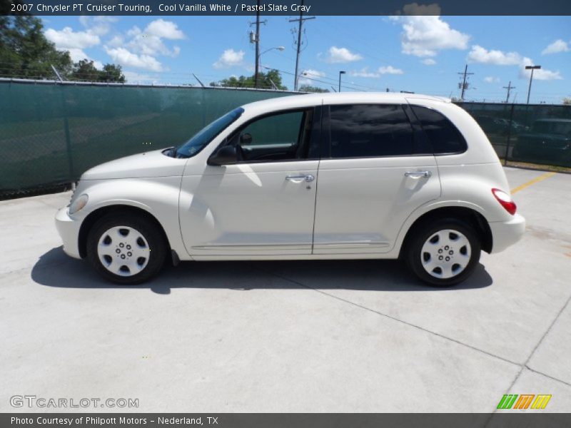 Cool Vanilla White / Pastel Slate Gray 2007 Chrysler PT Cruiser Touring