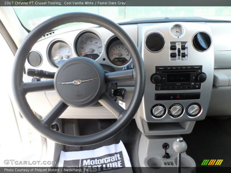 Cool Vanilla White / Pastel Slate Gray 2007 Chrysler PT Cruiser Touring