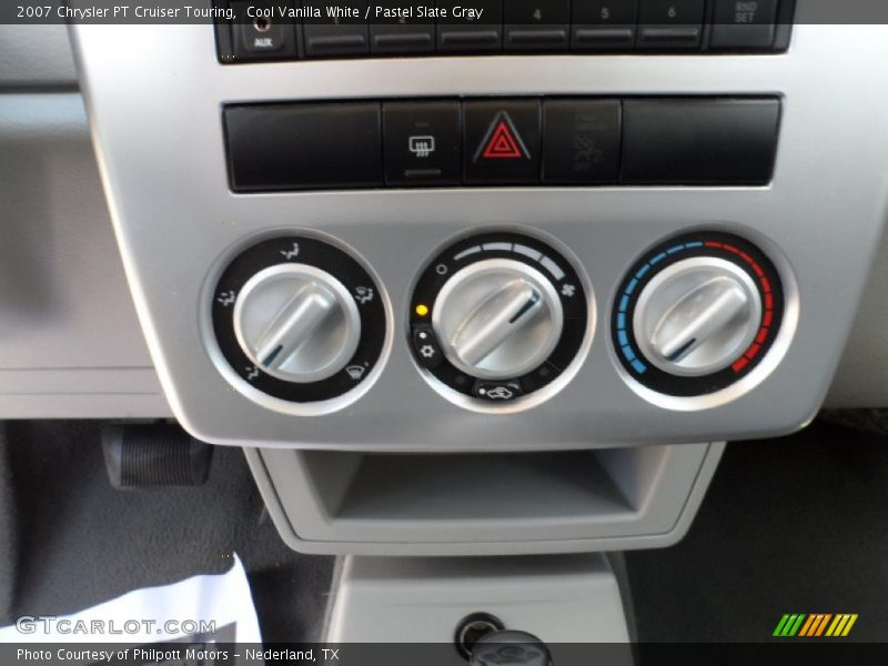 Cool Vanilla White / Pastel Slate Gray 2007 Chrysler PT Cruiser Touring