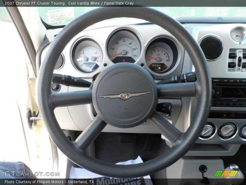 Cool Vanilla White / Pastel Slate Gray 2007 Chrysler PT Cruiser Touring