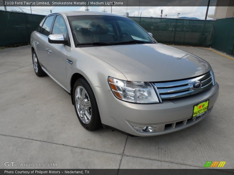 Smokestone Metallic / Medium Light Stone 2009 Ford Taurus Limited