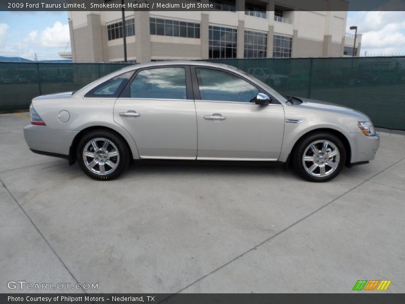 Smokestone Metallic / Medium Light Stone 2009 Ford Taurus Limited