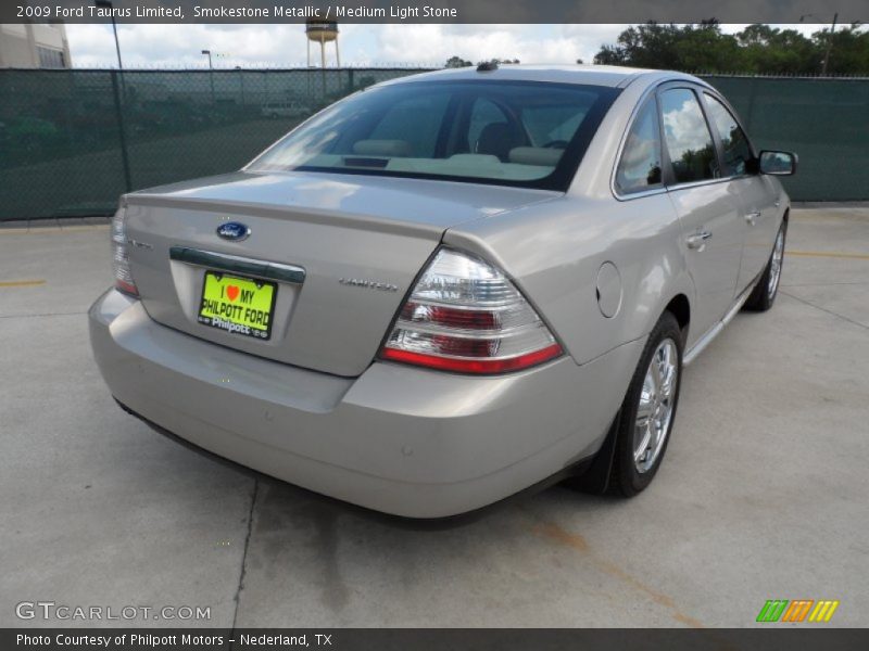 Smokestone Metallic / Medium Light Stone 2009 Ford Taurus Limited