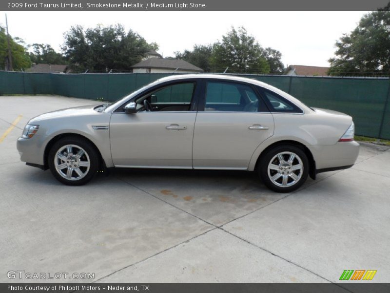 Smokestone Metallic / Medium Light Stone 2009 Ford Taurus Limited