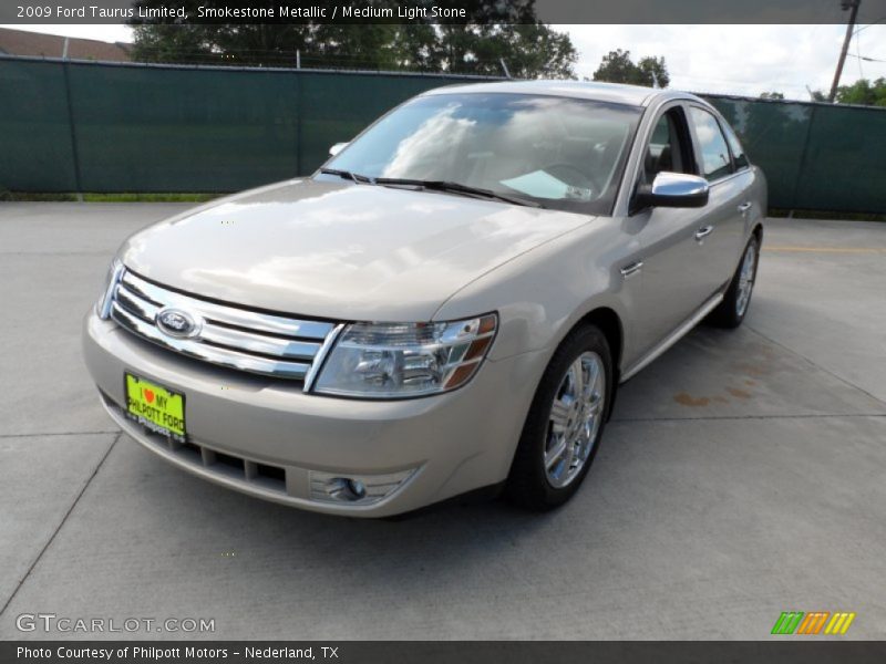 Smokestone Metallic / Medium Light Stone 2009 Ford Taurus Limited