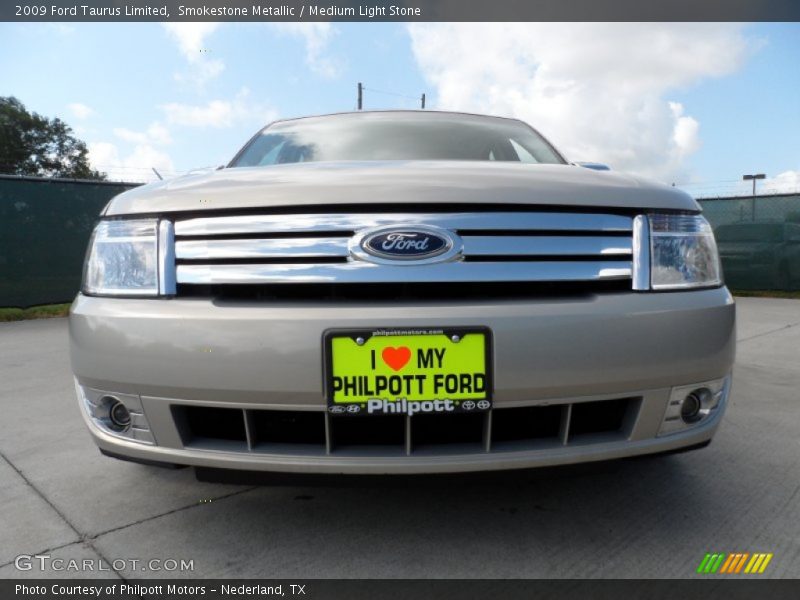 Smokestone Metallic / Medium Light Stone 2009 Ford Taurus Limited