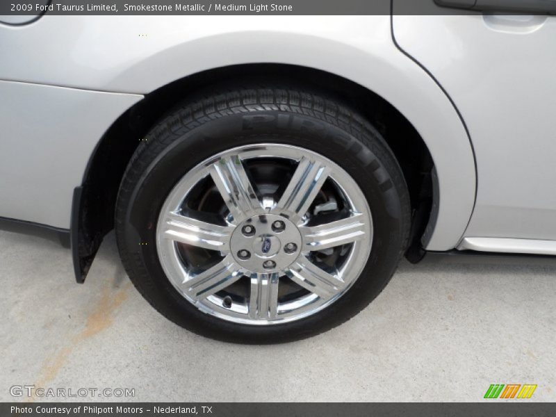 Smokestone Metallic / Medium Light Stone 2009 Ford Taurus Limited