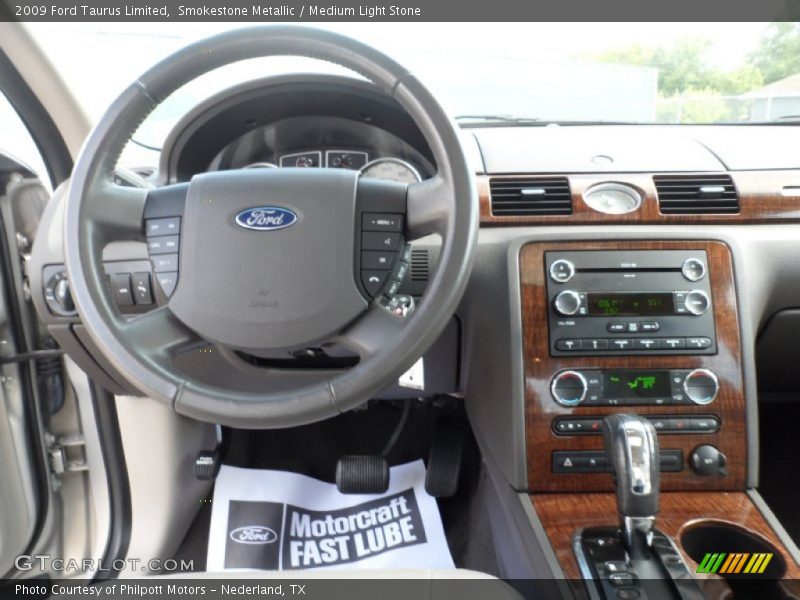 Smokestone Metallic / Medium Light Stone 2009 Ford Taurus Limited