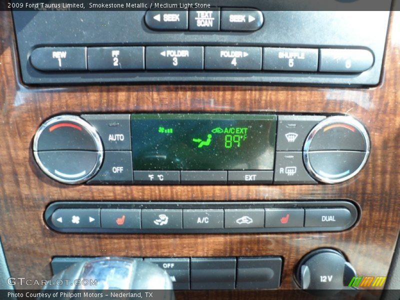 Smokestone Metallic / Medium Light Stone 2009 Ford Taurus Limited
