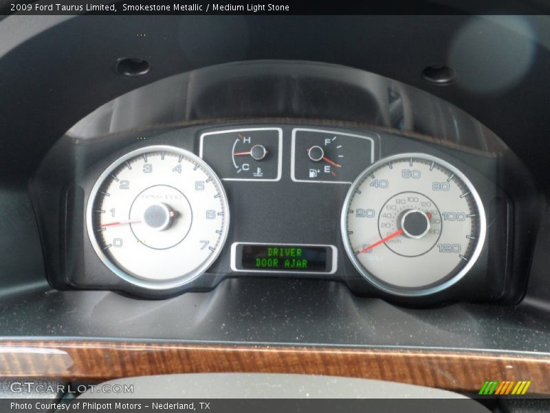 Smokestone Metallic / Medium Light Stone 2009 Ford Taurus Limited