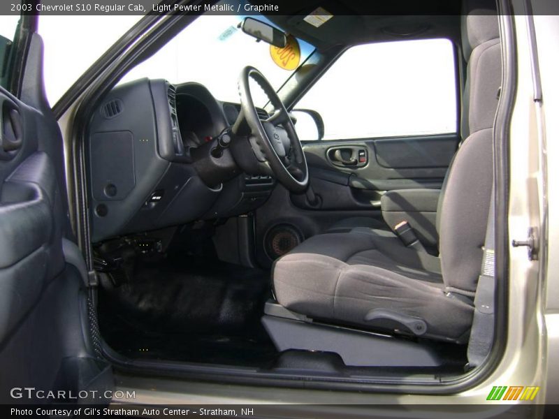 Light Pewter Metallic / Graphite 2003 Chevrolet S10 Regular Cab